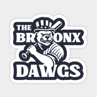 The Bronx Dawgs, New York Baseball design Magnet