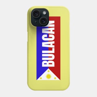 Province of Bulacan in Philippines Flag Phone Case