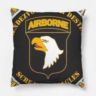 101st Airborne Division Veteran Pillow