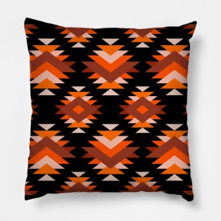 orange fabric Pillow