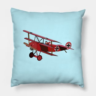 The Red Barron Pillow