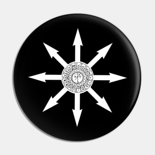 8 Pointed Chaos Star - Chaos Magick Symbol Pin