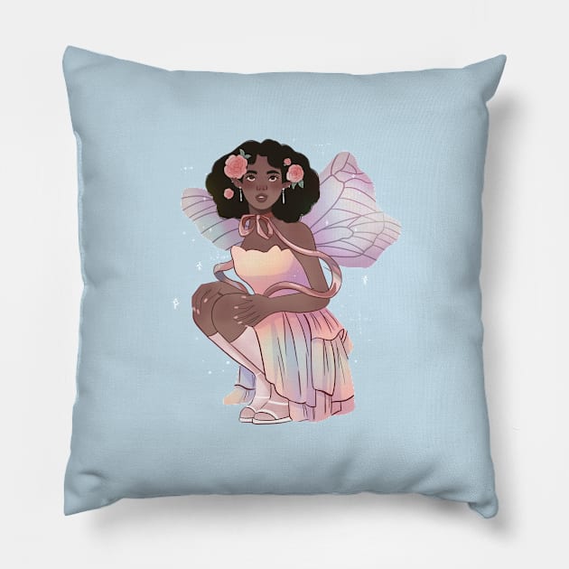 Fairy Princess Pillow by rebecaalvarezz