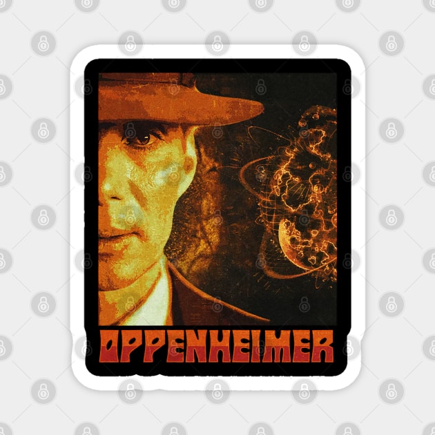 Oppenheimer Magnet by Kerambawesi