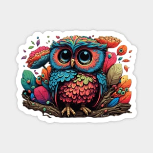 Cute Owl Designe Magnet