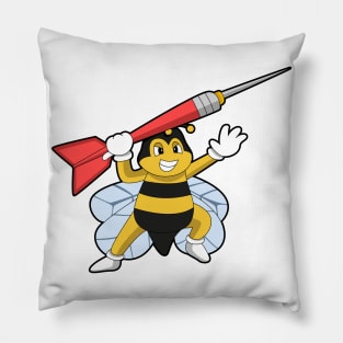 Bee at Darts with Dart Pillow