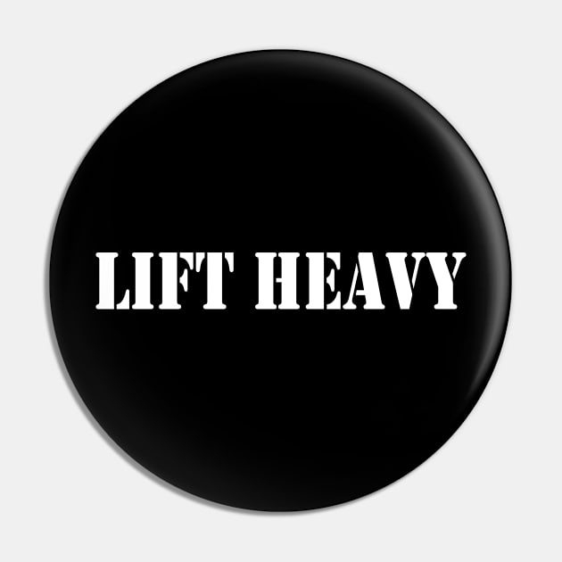 Workout Motivation | Lift heavy Pin by GymLife.MyLife