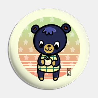 Bear Poncho [ACNL] Pin