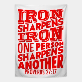 Proverbs 27:17 Tapestry