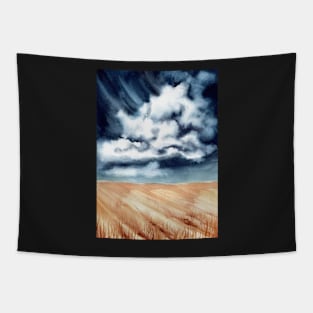 Clouds and Field Tapestry