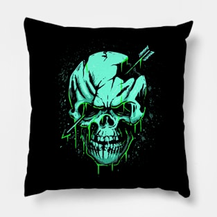 the fallen hunter Pillow