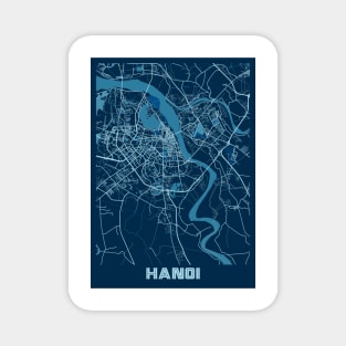 Hanoi - Vietnam Peace City Map Magnet