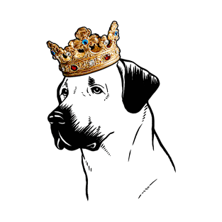 Anatolian Shepherd Dog King Queen Wearing Crown T-Shirt
