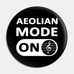 Aeolian Mode Pin