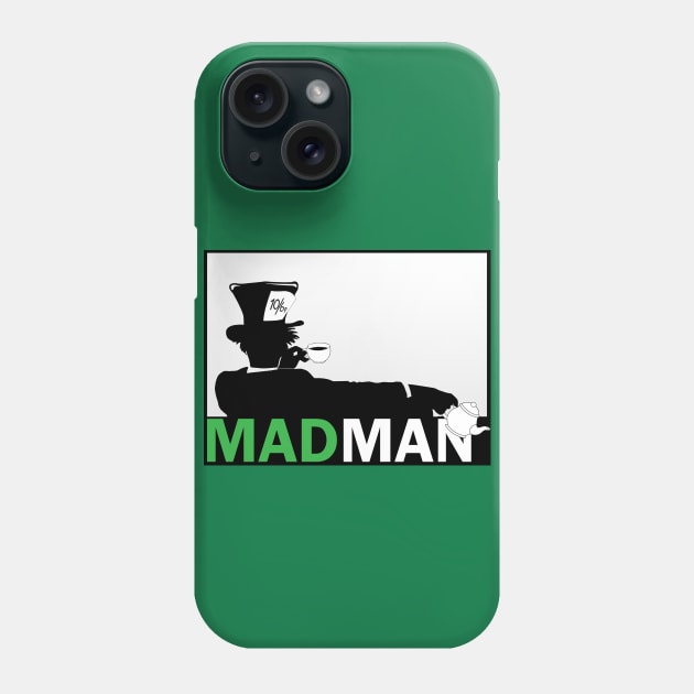 The Mad Hatter Phone Case by joneskey