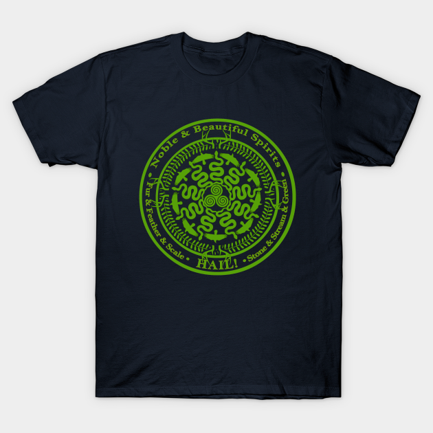 Discover Landspirits' Seal - Pagan - T-Shirt