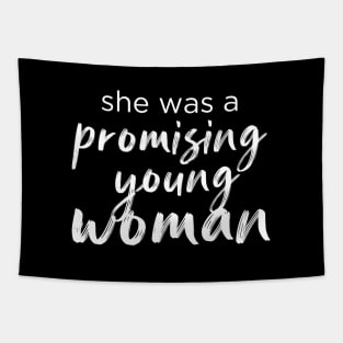 Promising Young Woman Feminists Tapestry