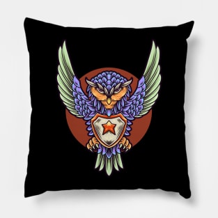 chibi owl guardian Pillow