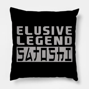 elusive legend - satoshi Pillow