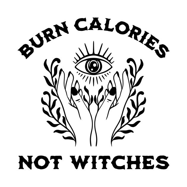 Funny Witch Pagan Workout Sport Gym Weight Loss by StudioGJ