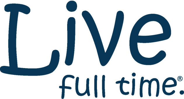 Live Full Time Kids T-Shirt by LiveFullTime