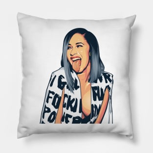 Cardi B Pillow