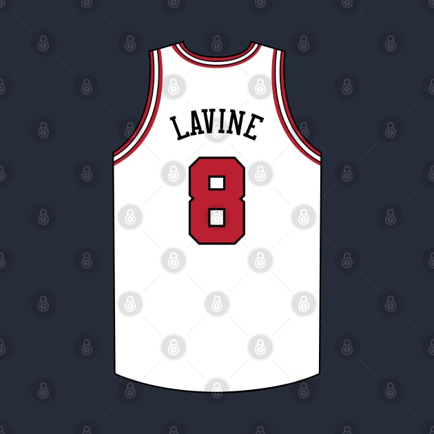 Zach Lavine Chicago Jersey Qiangy by qiangdade