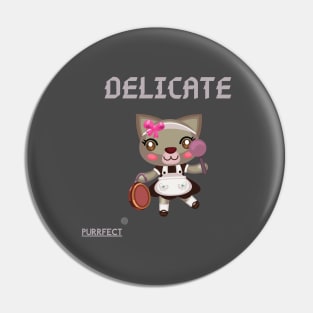 Purrfect Delicate Pin