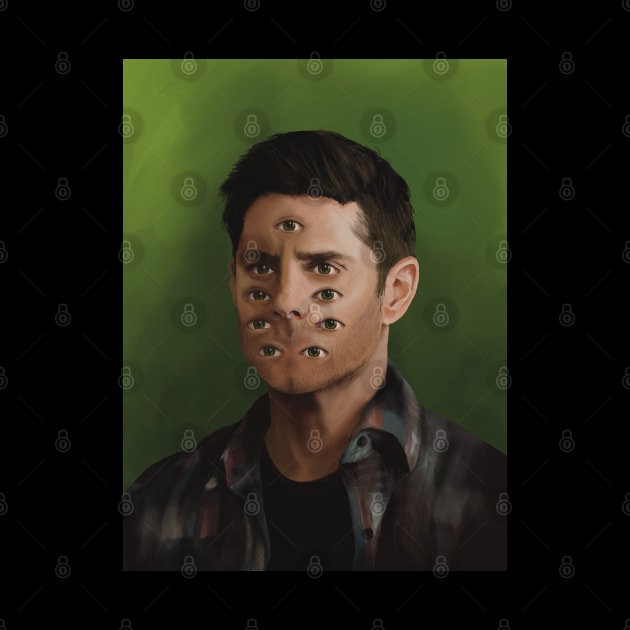 Still beautiful, still Dean Winchester by gordoilustra