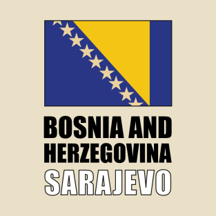 Flag of Bosnia and Herzegovina T-Shirt