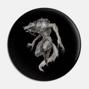 Werewolf Pin