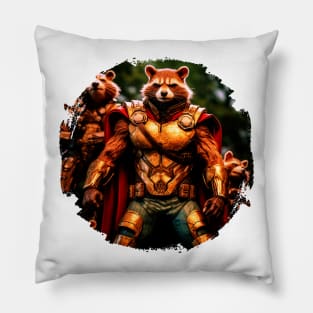 Raccoon Rocket Special Forces guardian of the galaxy v-2 Pillow