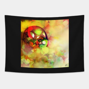 Christmas Bobble Abstract Tapestry