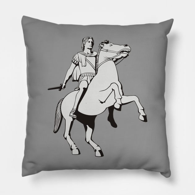 Alexander the Great Pillow by sifis