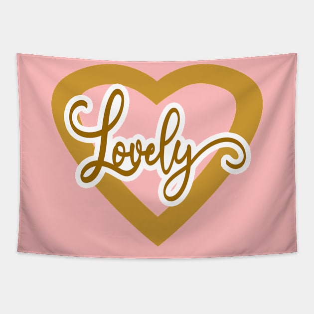 Lovely Love Tapestry by Shop Ovov