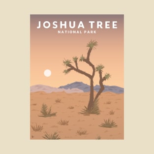 Joshua Tree National Park Travel Poster T-Shirt