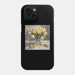 Easter Daffodils Study Phone Case