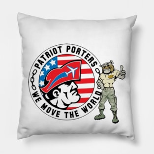 58th Port Dawgs Pillow