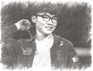 Faker Smile (Sketch) Magnet