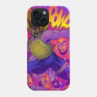 Taco luchador 3 Phone Case