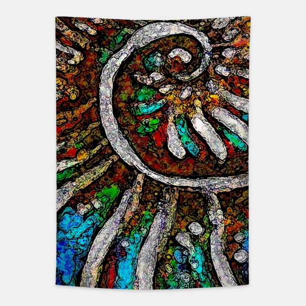 Ammonite Core Tapestry by Dual Rogue