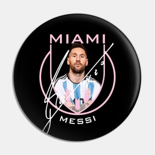 Messi Inter Miami Pin