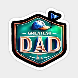 Hole in One Dad Magnet