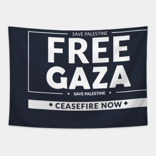 Free Gaza Tapestry