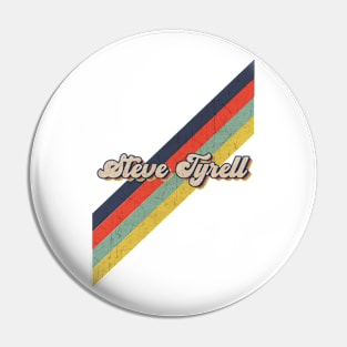 retro vintage color Steve Tyrell Pin