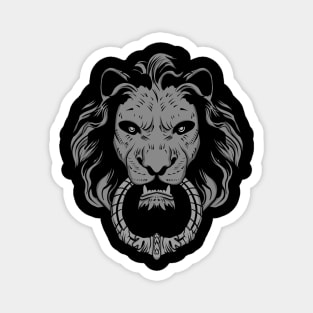 Face lion Magnet