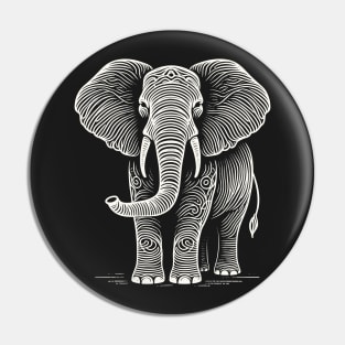 Elephant - Gentle Giant at Heart Pin