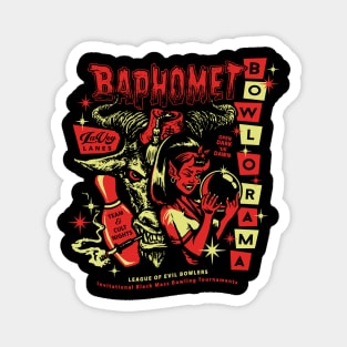 Baphomet Bowl-O-Rama Magnet