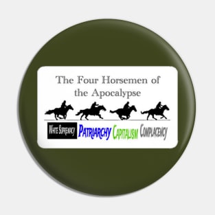 Four Horsemen of the Apocalypse - Sticker - Back Pin