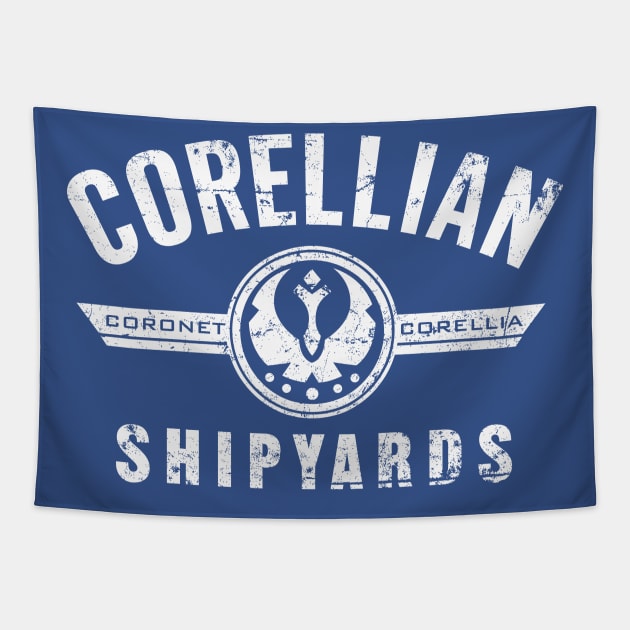 Corellian Shipyards Tapestry by MindsparkCreative